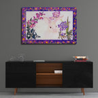 Aster Bunny by Carissa Luminess - 36x24 acrylic wall art in a room