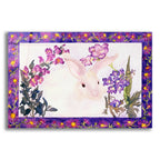 Aster Bunny by Carissa Luminess acrylic glass wall art