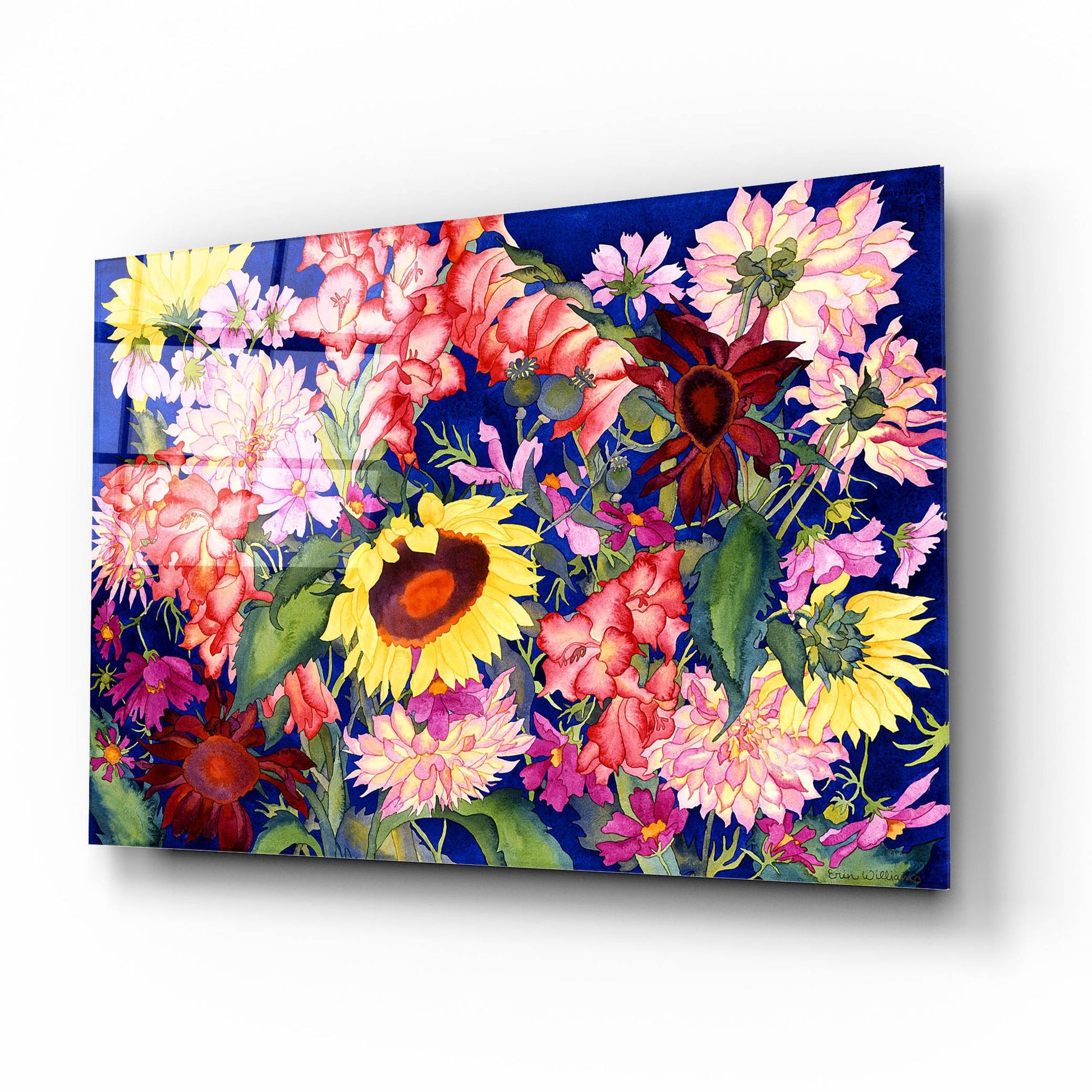 Epic Art 'Oregon Garden' by Carissa Luminess, Acrylic Glass Wall Art,16x12