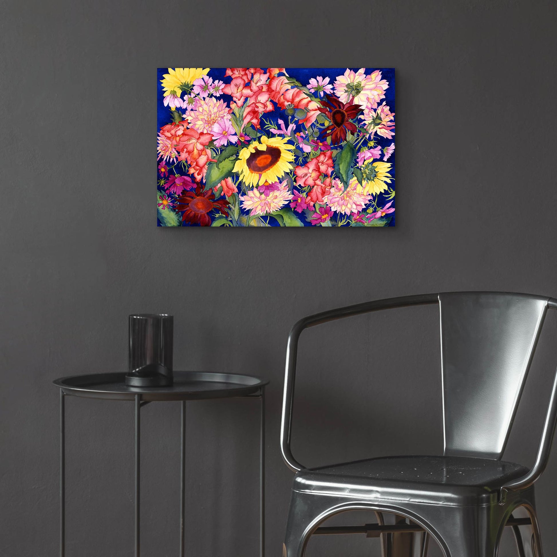 Epic Art 'Oregon Garden' by Carissa Luminess, Acrylic Glass Wall Art,24x16