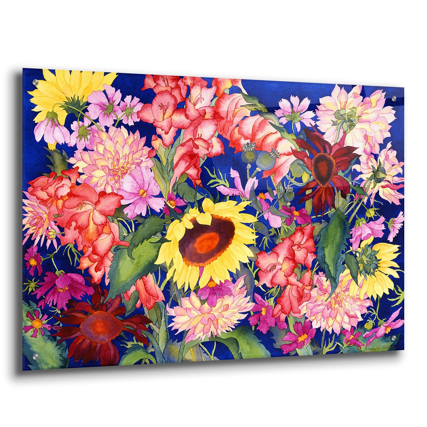 Epic Art 'Oregon Garden' by Carissa Luminess, Acrylic Glass Wall Art,36x24