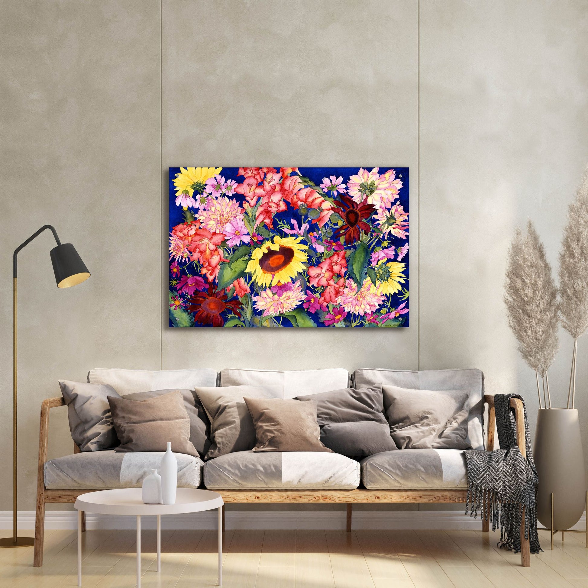 Epic Art 'Oregon Garden' by Carissa Luminess, Acrylic Glass Wall Art,36x24