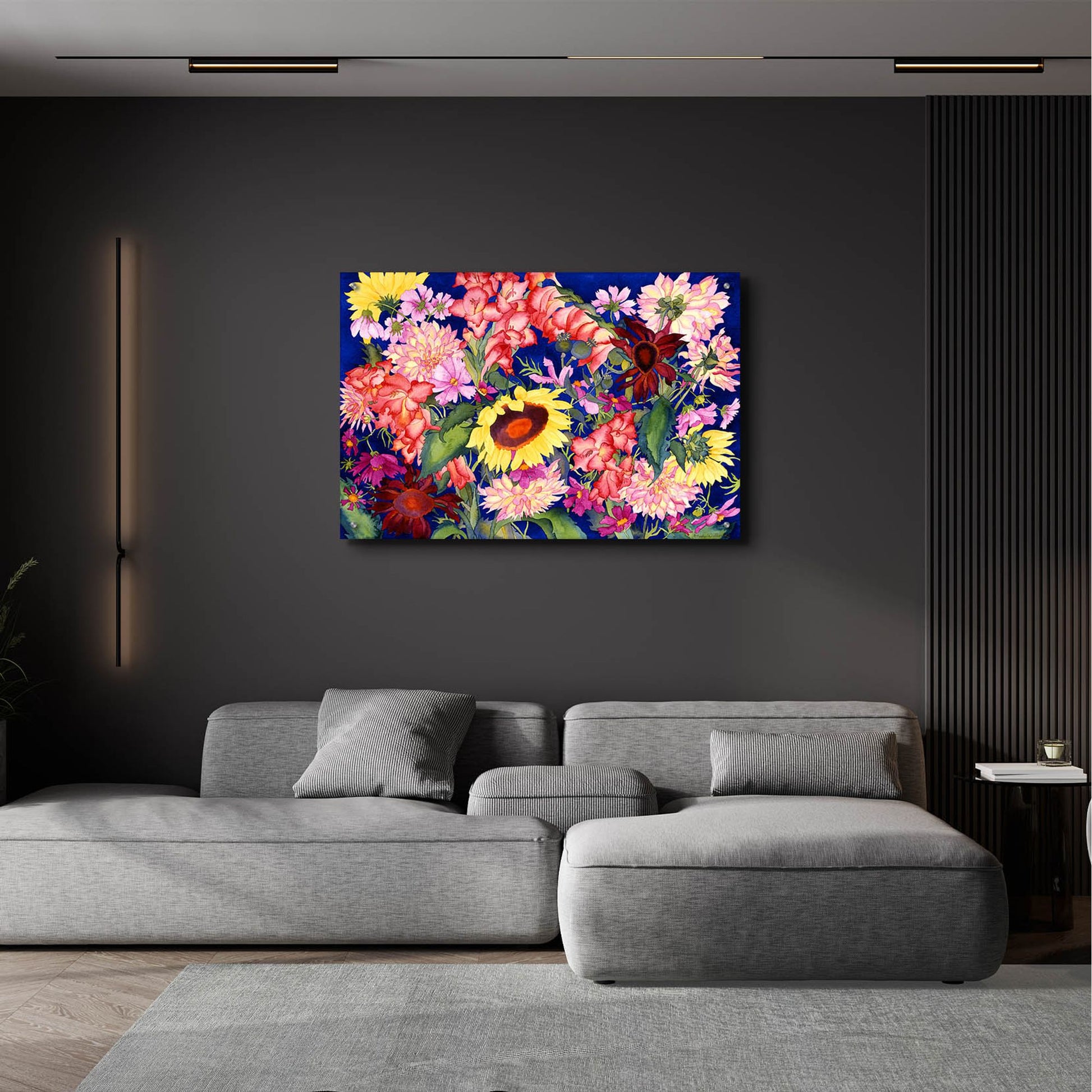 Epic Art 'Oregon Garden' by Carissa Luminess, Acrylic Glass Wall Art,36x24