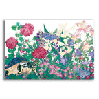 Turtle With Butterfly by Carissa Luminess acrylic glass wall art