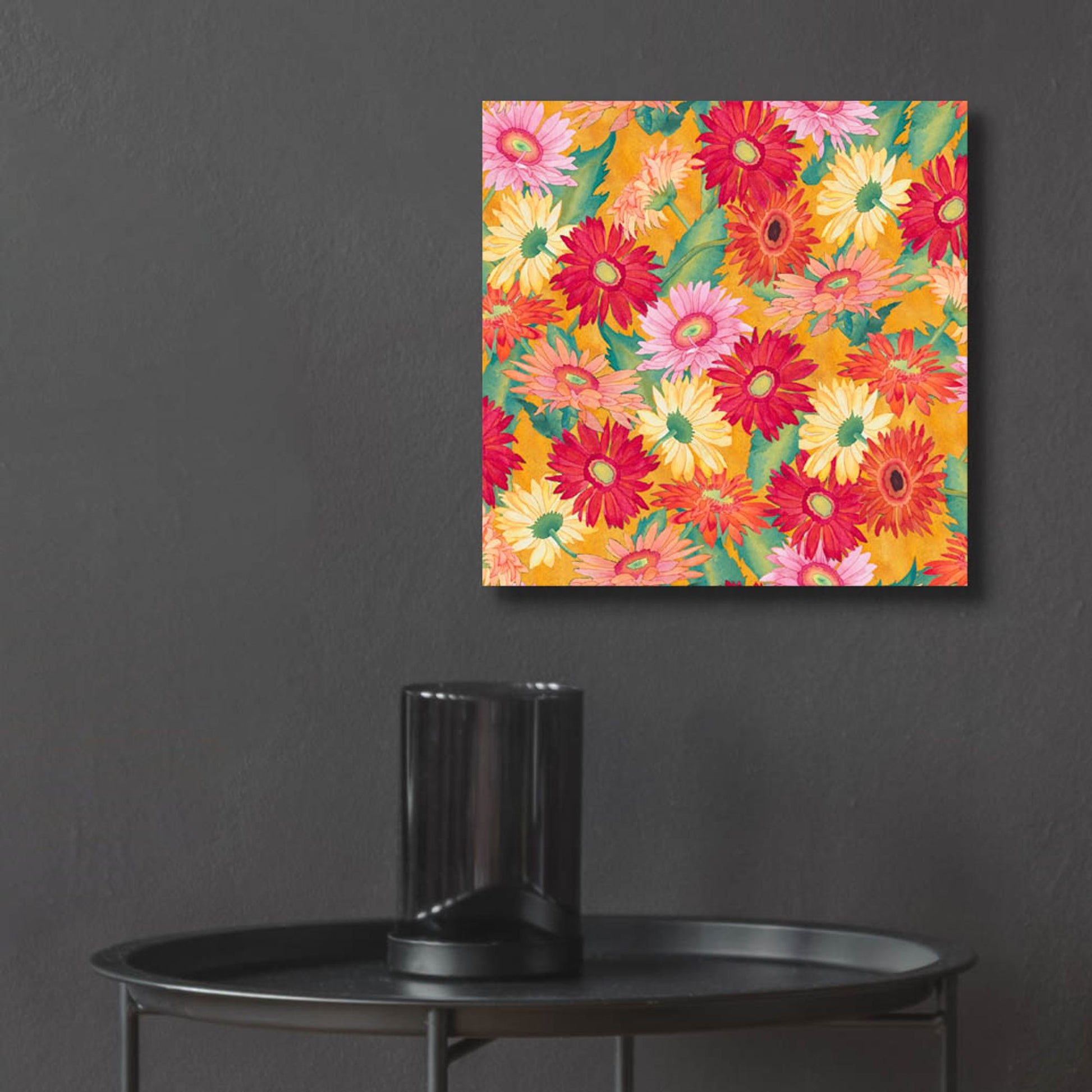 Epic Art 'Heavenly Divine- Daisies' by Carissa Luminess, Acrylic Glass Wall Art,12x12