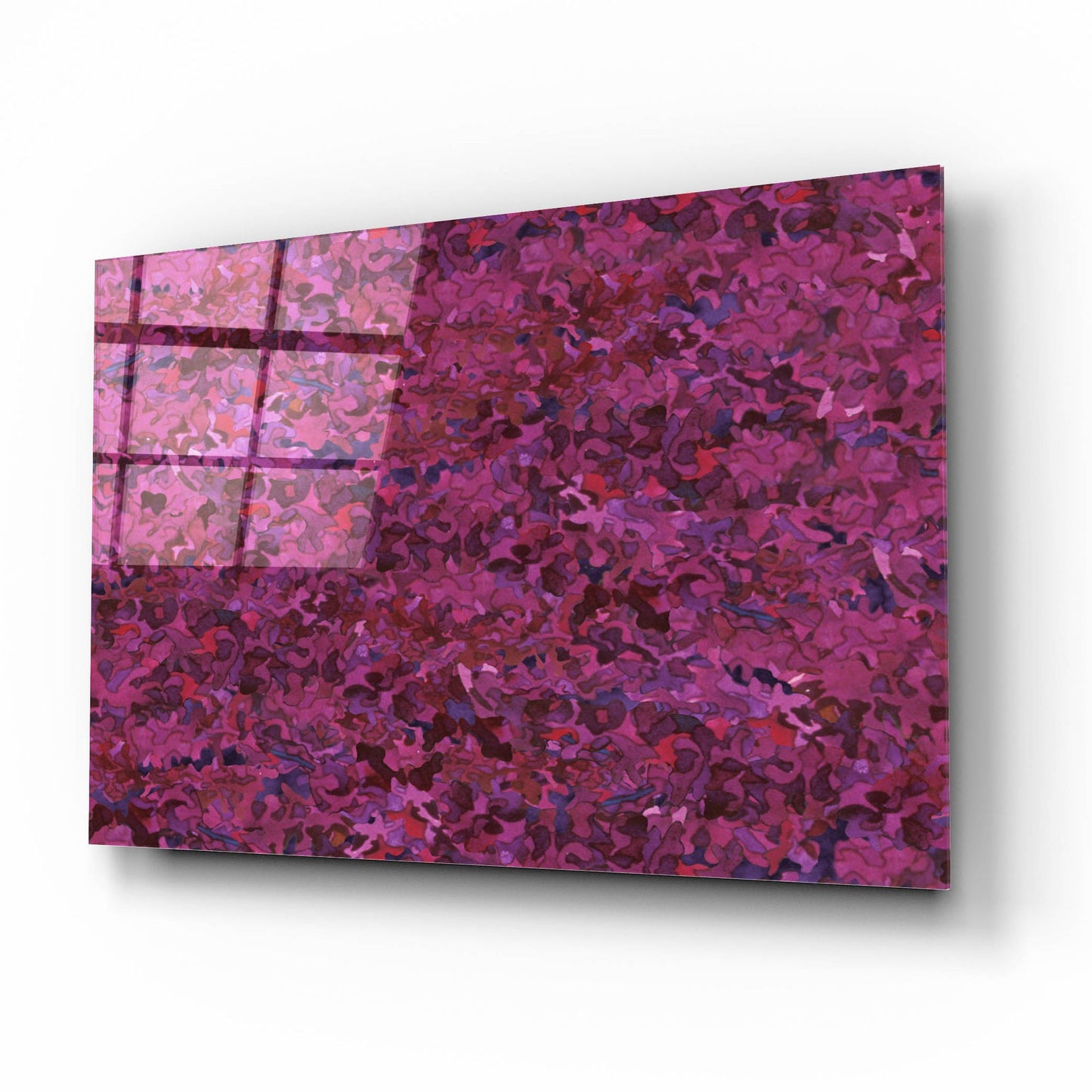 Epic Art 'Dance Of Love- Larkspur Repeat' by Carissa Luminess, Acrylic Glass Wall Art,16x12