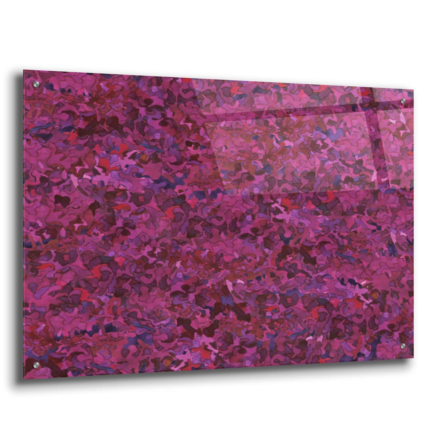 Epic Art 'Dance Of Love- Larkspur Repeat' by Carissa Luminess, Acrylic Glass Wall Art,36x24