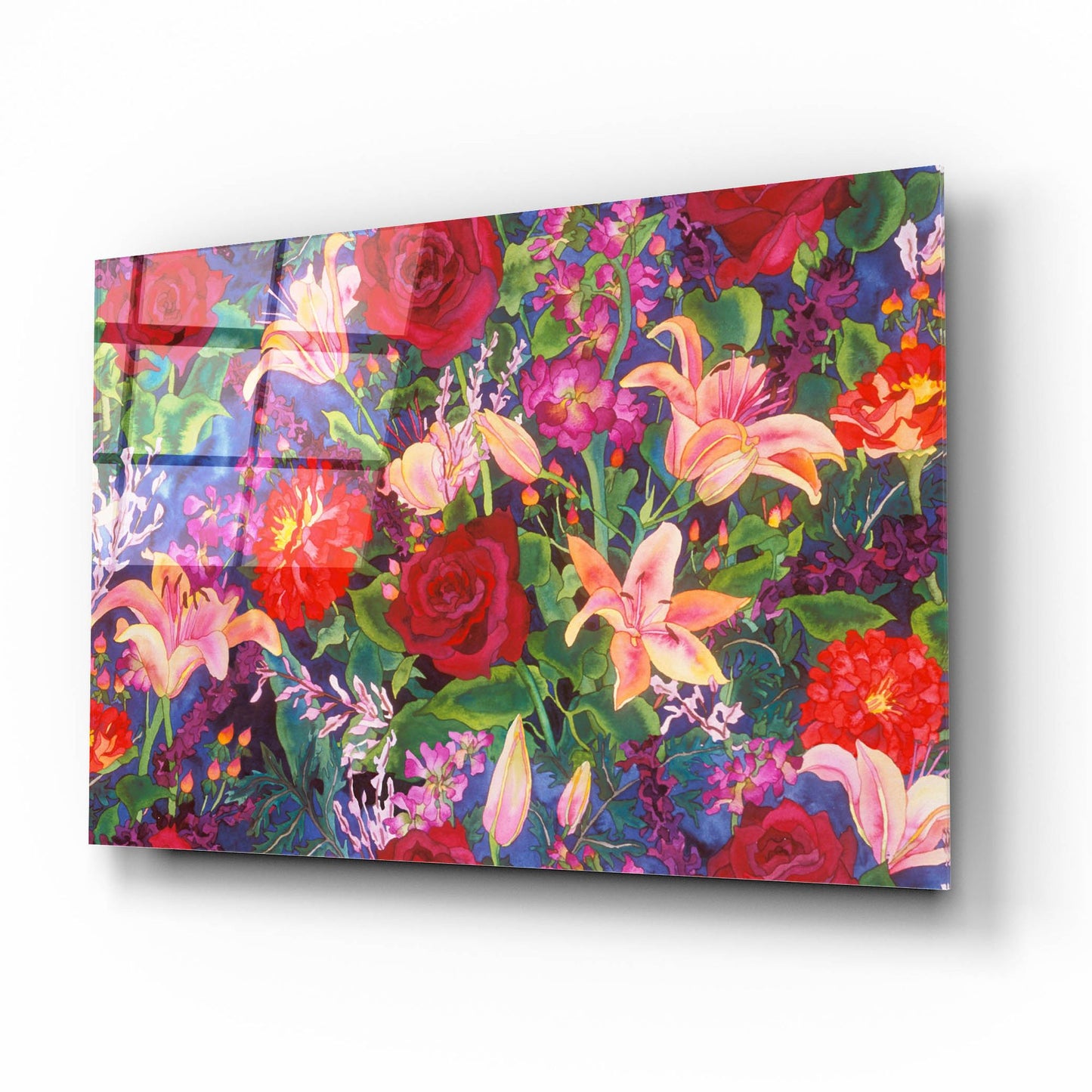 Epic Art 'Dance Of Love- Main Pattern' by Carissa Luminess, Acrylic Glass Wall Art,16x12