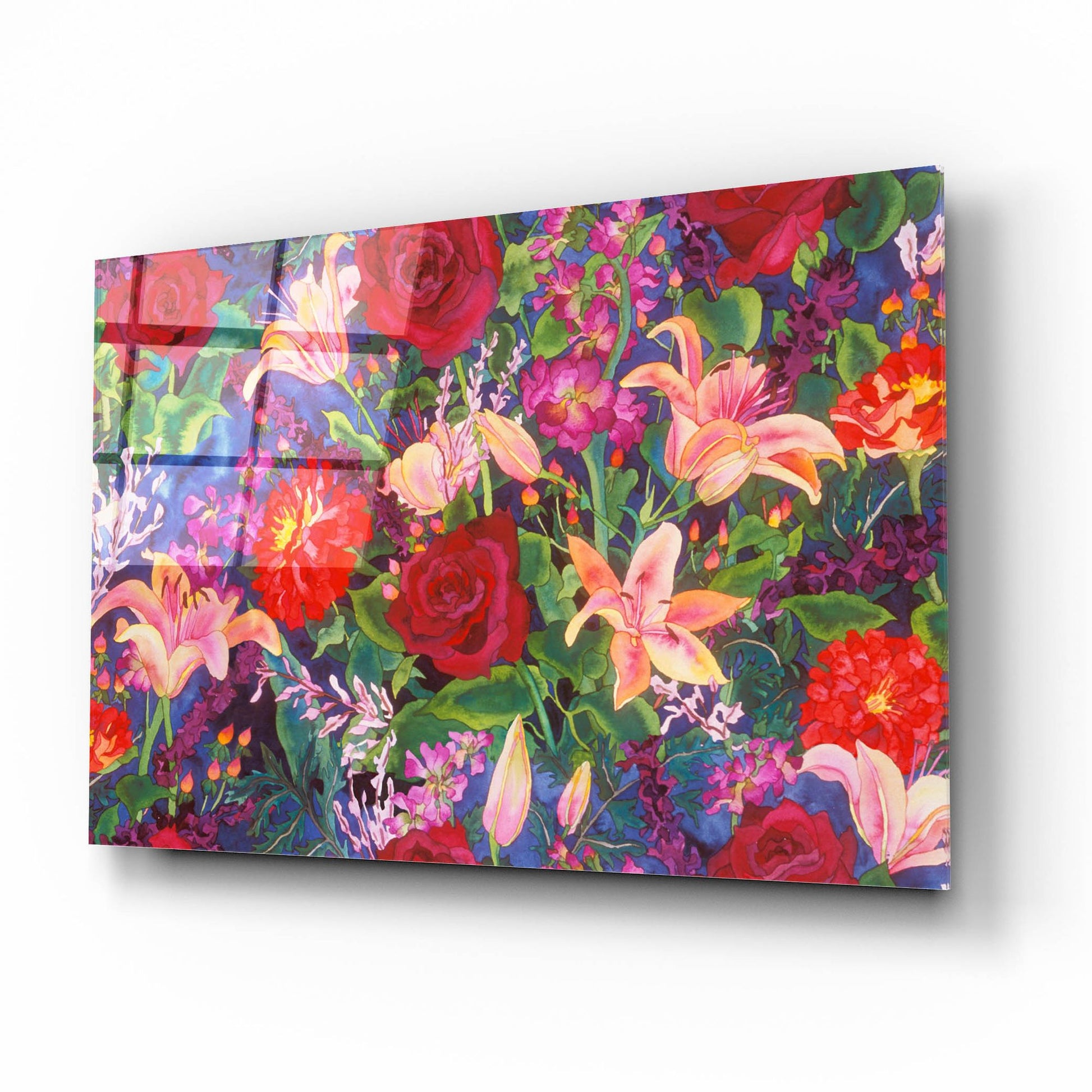 Epic Art 'Dance Of Love- Main Pattern' by Carissa Luminess, Acrylic Glass Wall Art,16x12