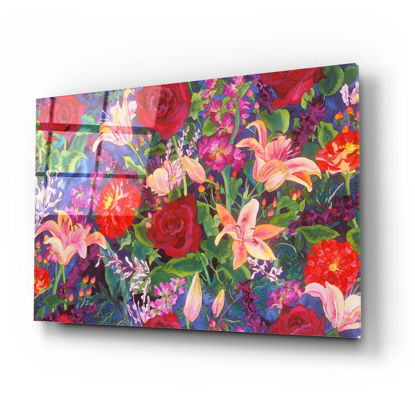 Epic Art 'Dance Of Love- Main Pattern' by Carissa Luminess, Acrylic Glass Wall Art,24x16