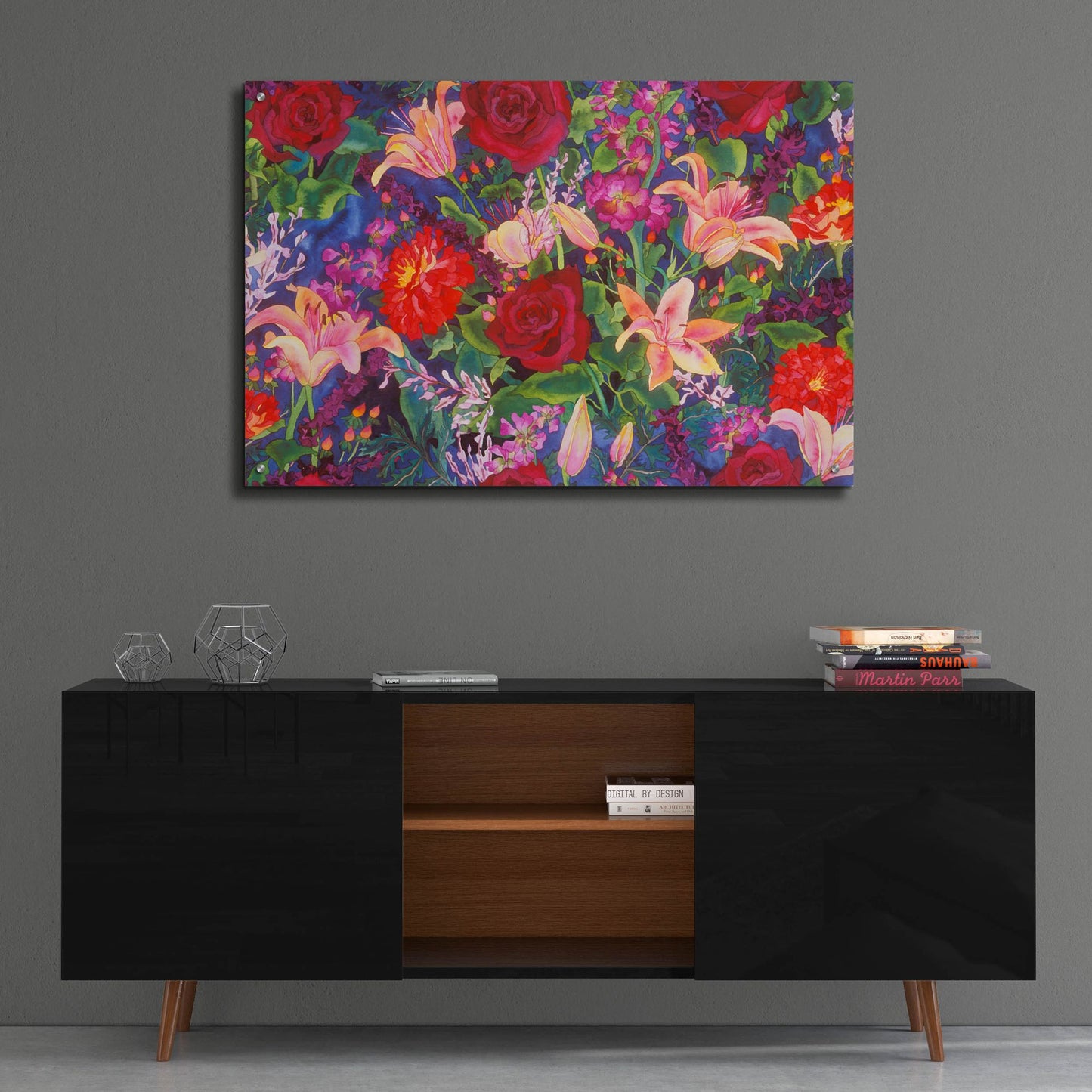 Epic Art 'Dance Of Love- Main Pattern' by Carissa Luminess, Acrylic Glass Wall Art,36x24