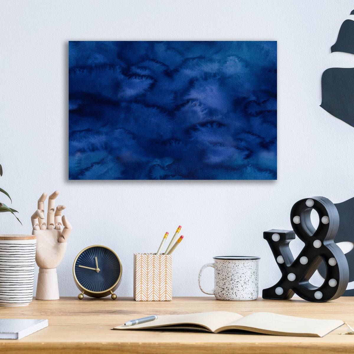 Dance Of Love- Texture Repeat by Carissa Luminess - 16x12 acrylic wall art in a room
