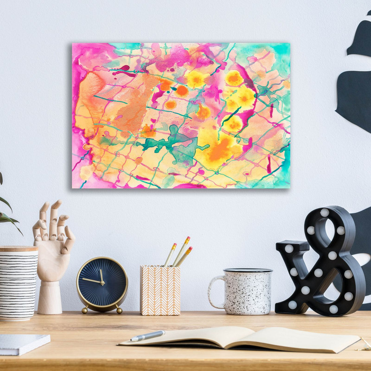 Ground Of Being by Carissa Luminess - 16x12 acrylic wall art in a room
