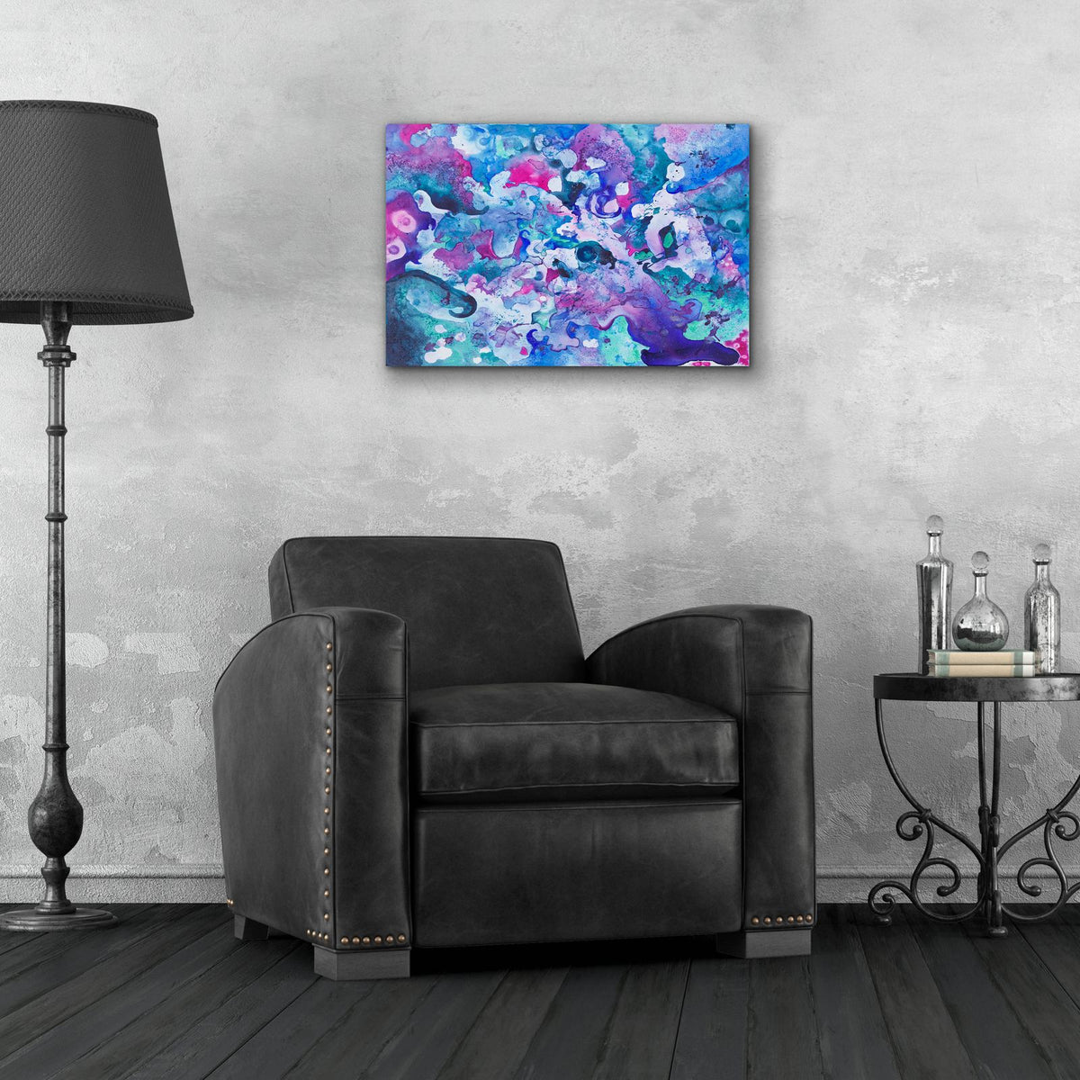 Luminous Darkness by Carissa Luminess - 24x16 acrylic wall art in a room