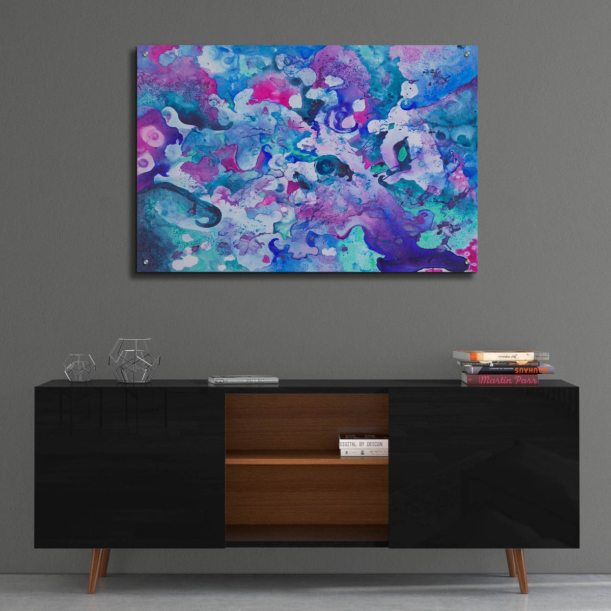 Luminous Darkness by Carissa Luminess - 36x24 acrylic wall art in a room