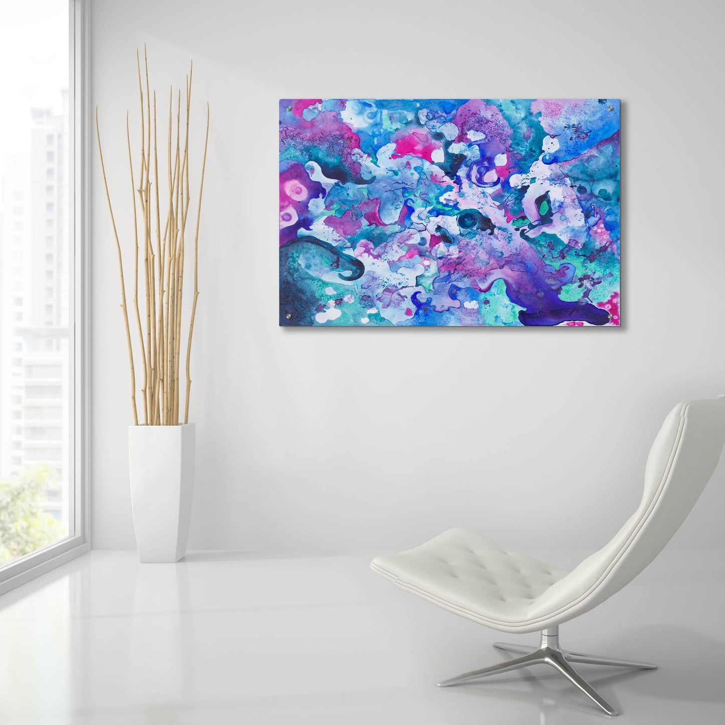 Epic Art 'Luminous Darkness' by Carissa Luminess, Acrylic Glass Wall Art,36x24