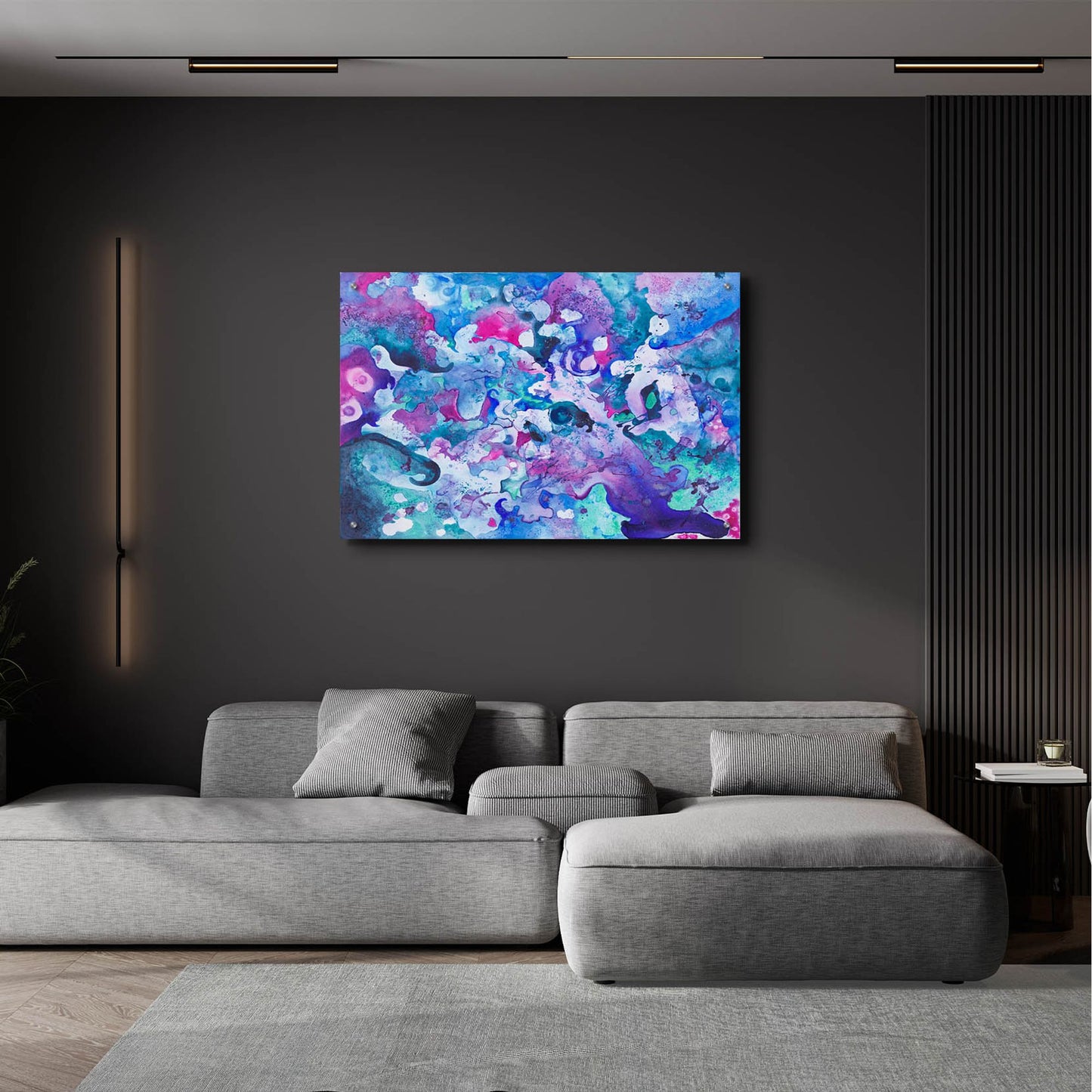 Epic Art 'Luminous Darkness' by Carissa Luminess, Acrylic Glass Wall Art,36x24