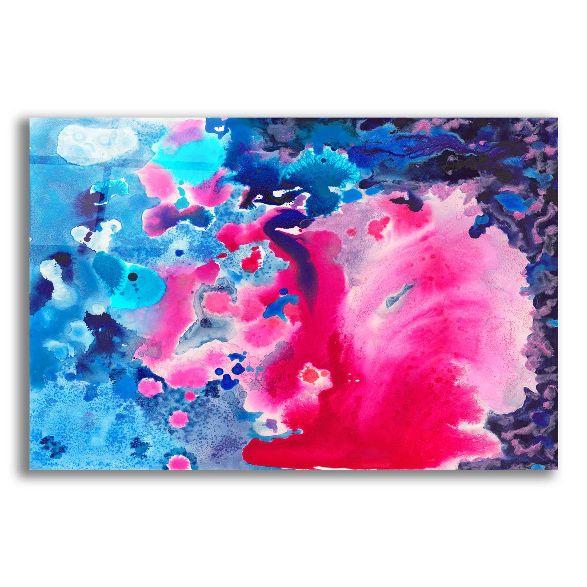 Epic Art 'Selfing' by Carissa Luminess, Acrylic Glass Wall Art,24x16