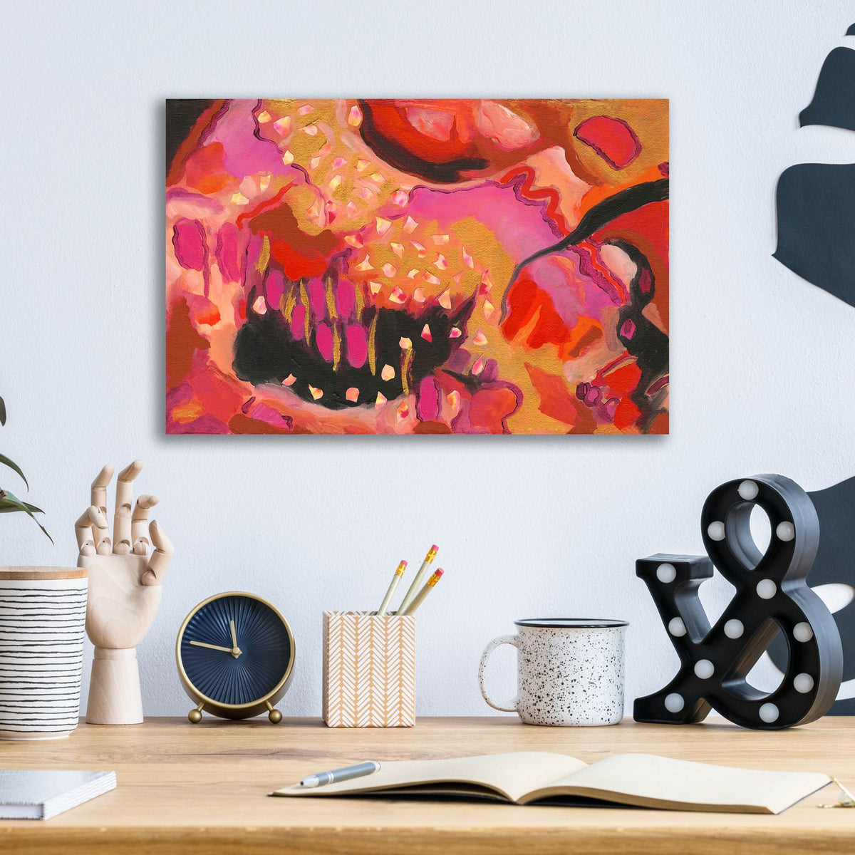 Coming Home by Carissa Luminess - 16x12 acrylic wall art in a room