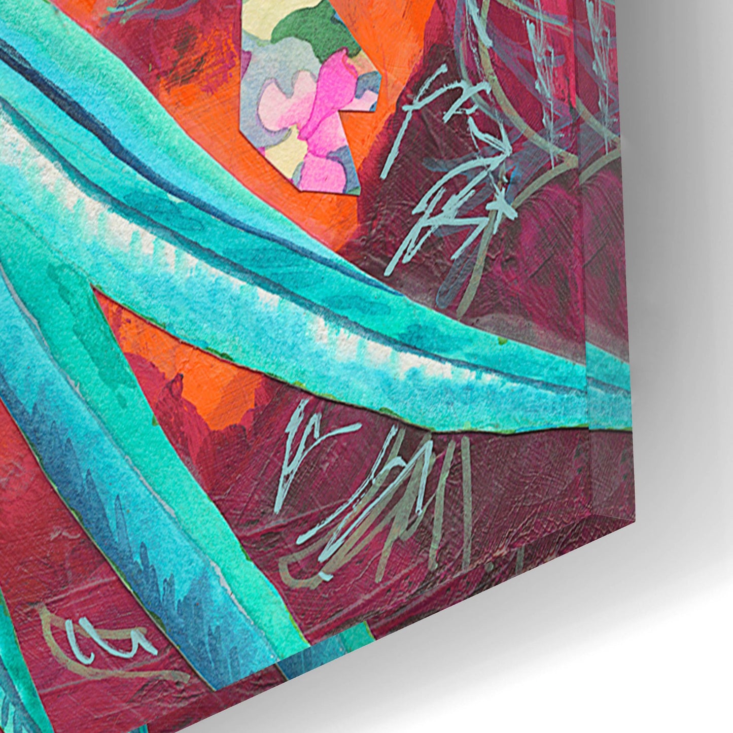 Epic Art 'Quetzecal' by Carissa Luminess, Acrylic Glass Wall Art,12x16