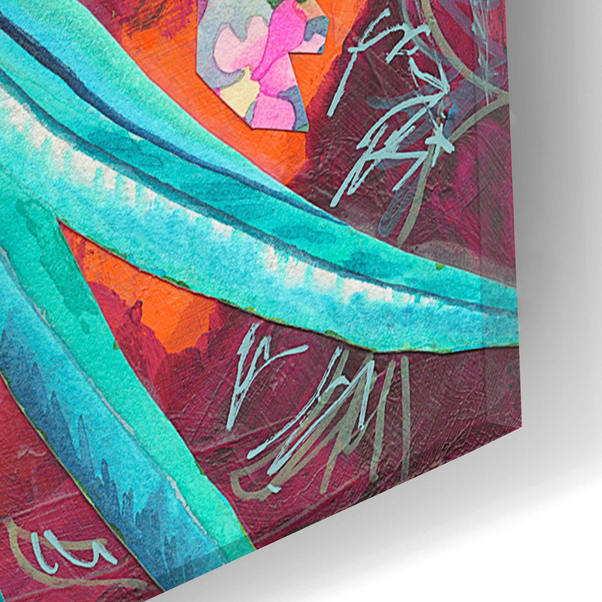 Epic Art 'Quetzecal' by Carissa Luminess, Acrylic Glass Wall Art,16x24