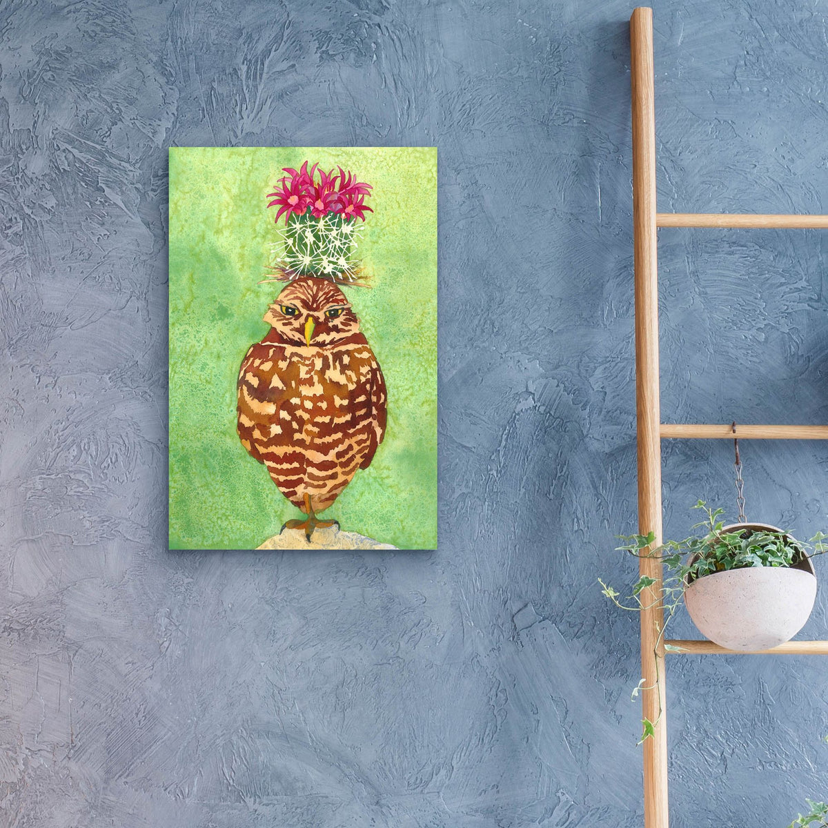 Epic Art 'Ms-Pygmy' by Carissa Luminess, Acrylic Glass Wall Art,16x24