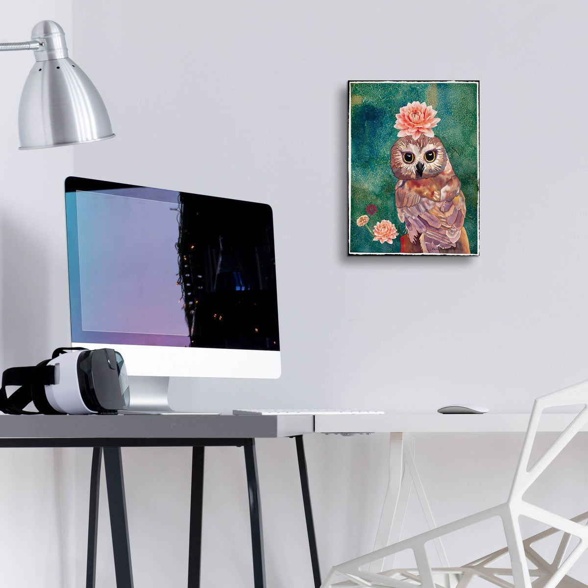 Cherished by Carissa Luminess - 12x16 acrylic wall art in a room