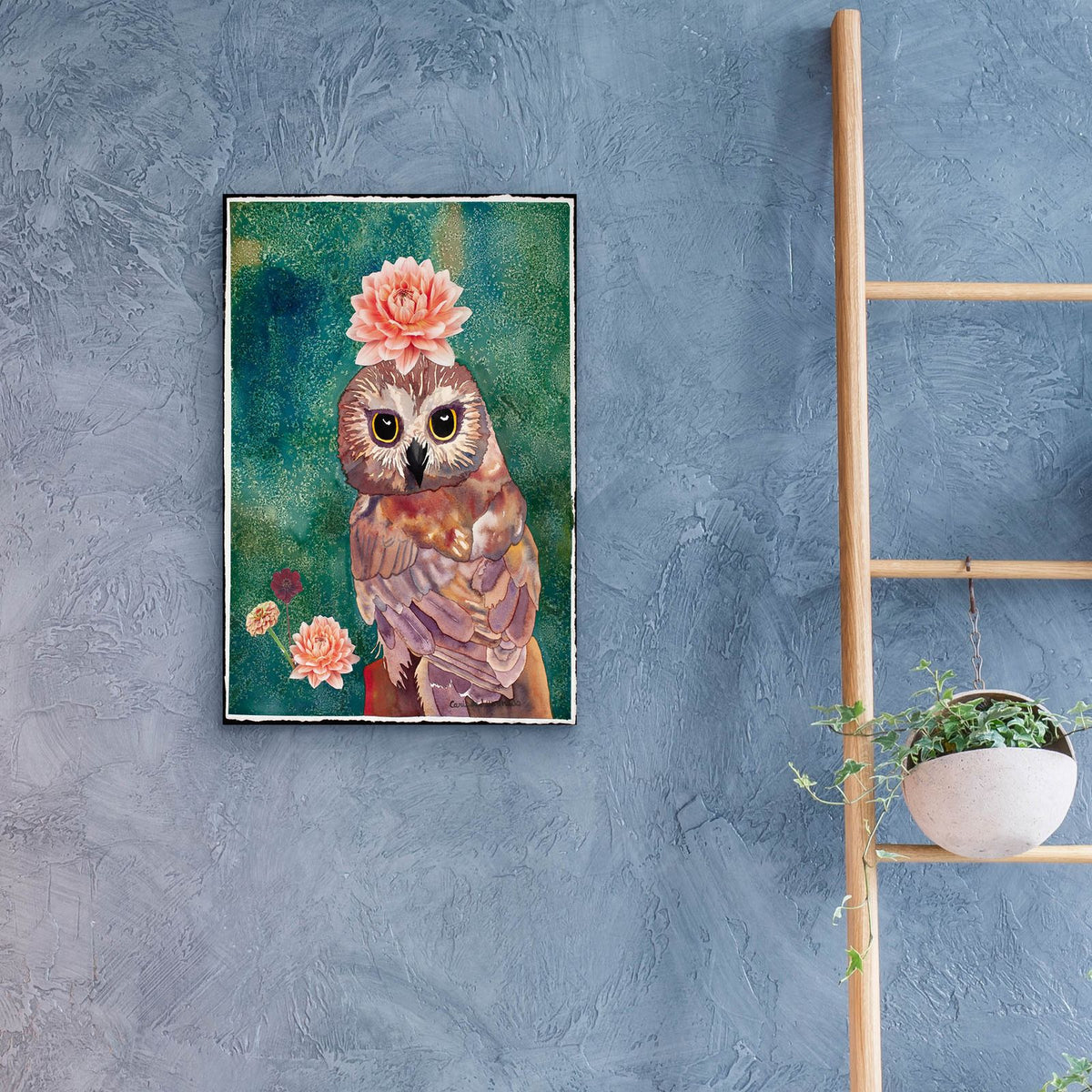 Cherished by Carissa Luminess - 16x24 acrylic wall art in a room