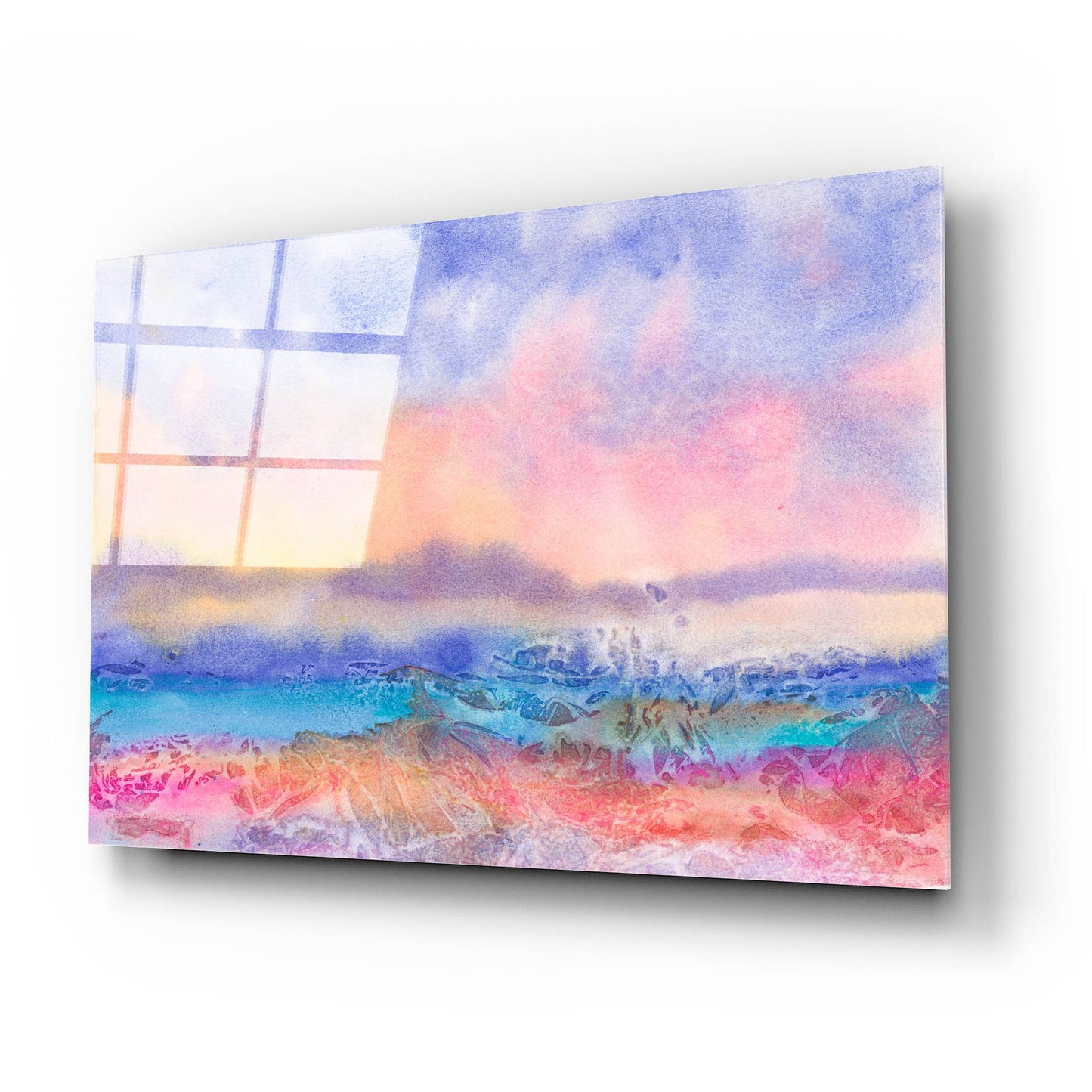 Epic Art 'Island Mystique' by Carissa Luminess, Acrylic Glass Wall Art,24x16