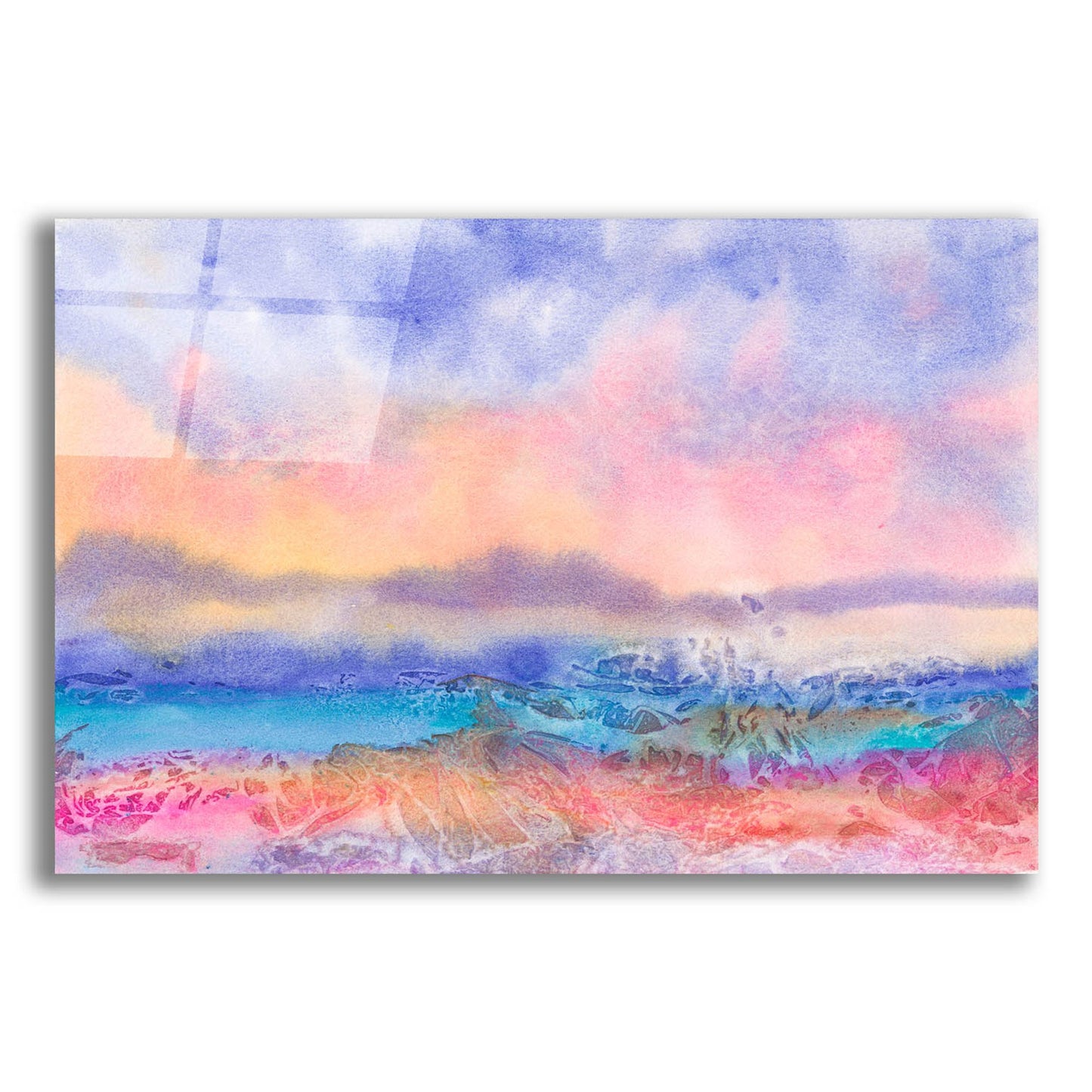 Epic Art 'Island Mystique' by Carissa Luminess, Acrylic Glass Wall Art,24x16