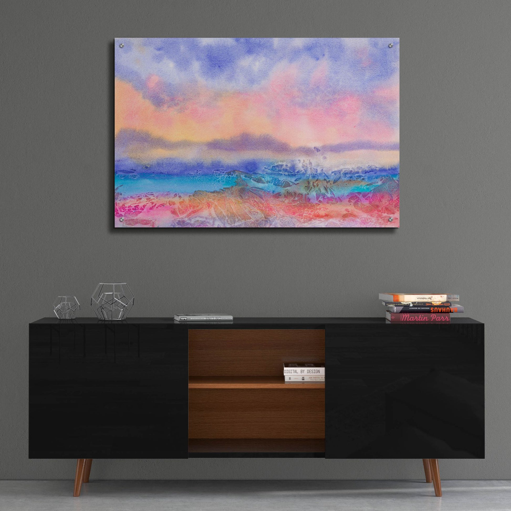 Epic Art 'Island Mystique' by Carissa Luminess, Acrylic Glass Wall Art,36x24