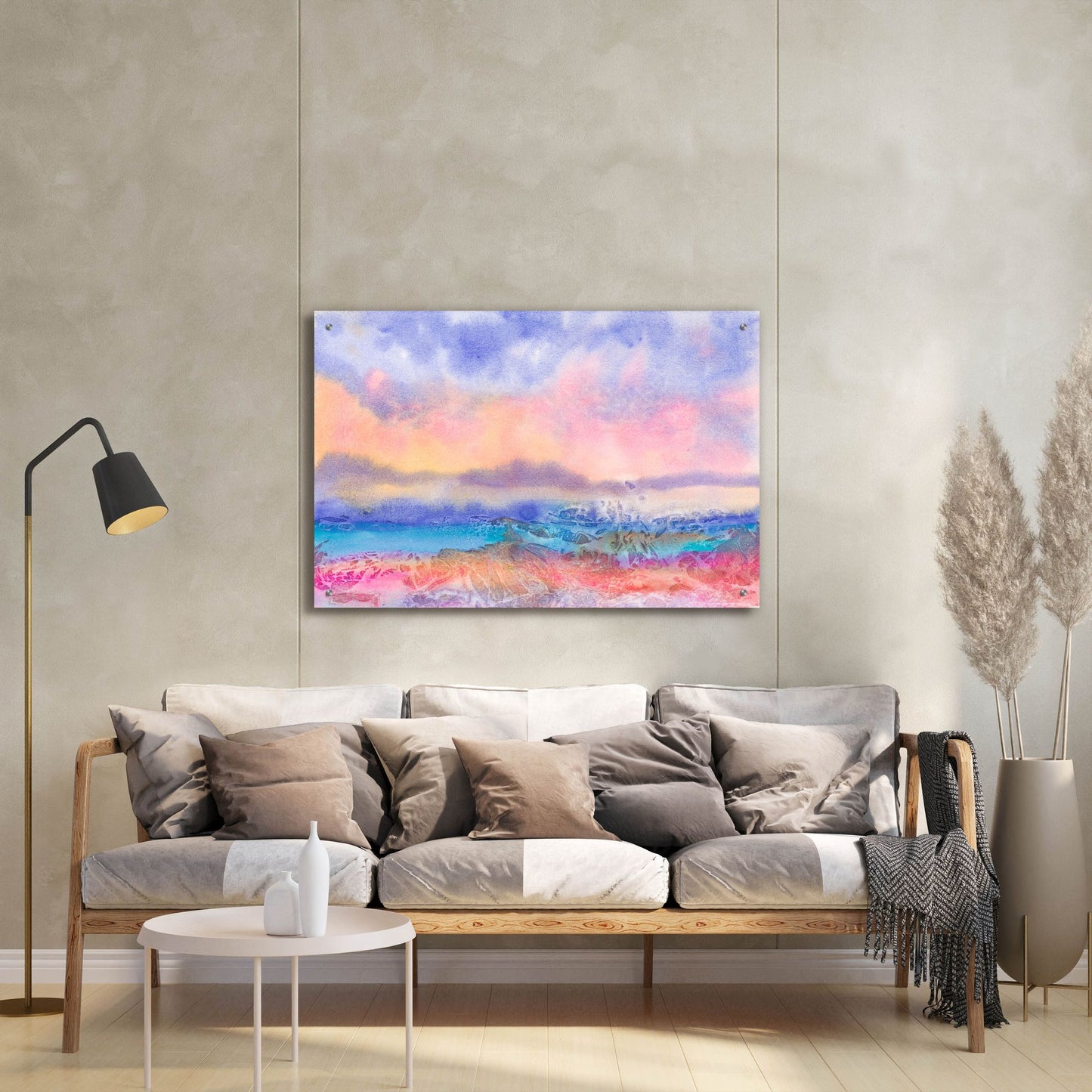 Epic Art 'Island Mystique' by Carissa Luminess, Acrylic Glass Wall Art,36x24