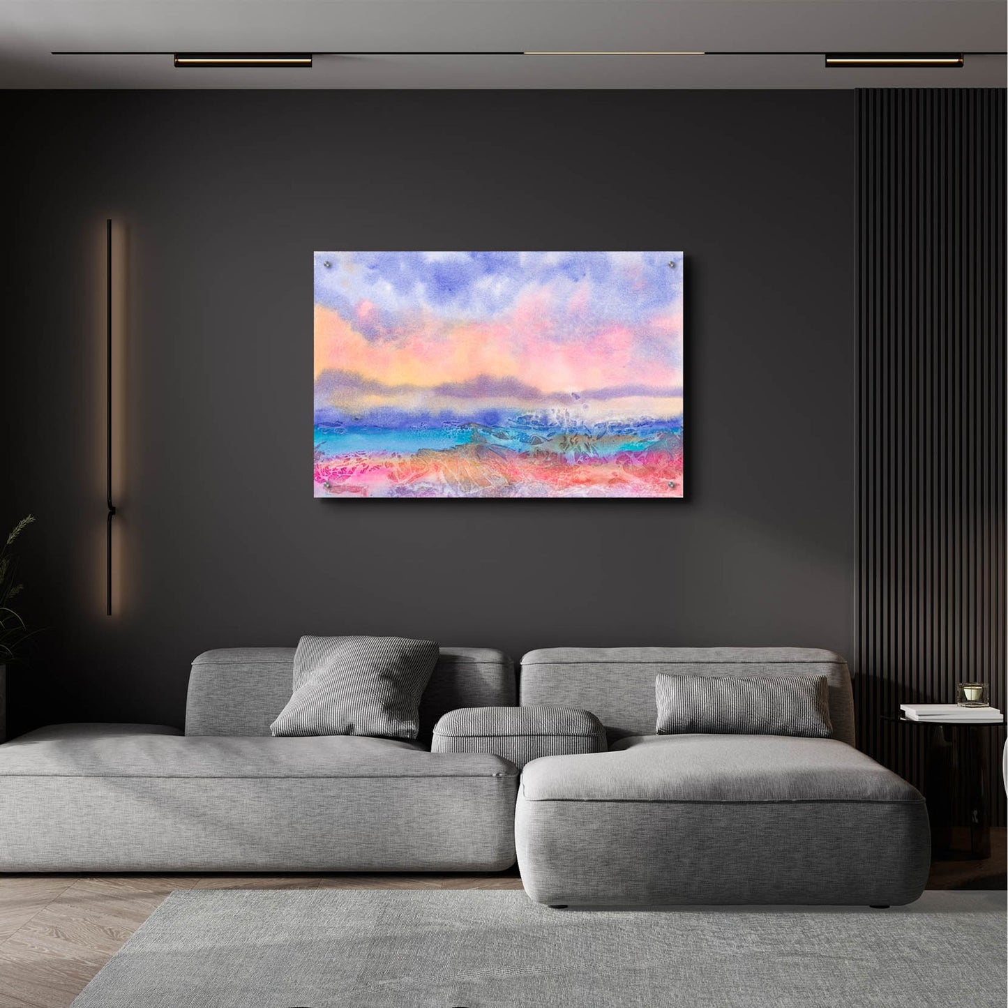 Epic Art 'Island Mystique' by Carissa Luminess, Acrylic Glass Wall Art,36x24