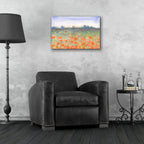 Poppy Meadow by Carissa Luminess - 24x16 acrylic wall art in a room