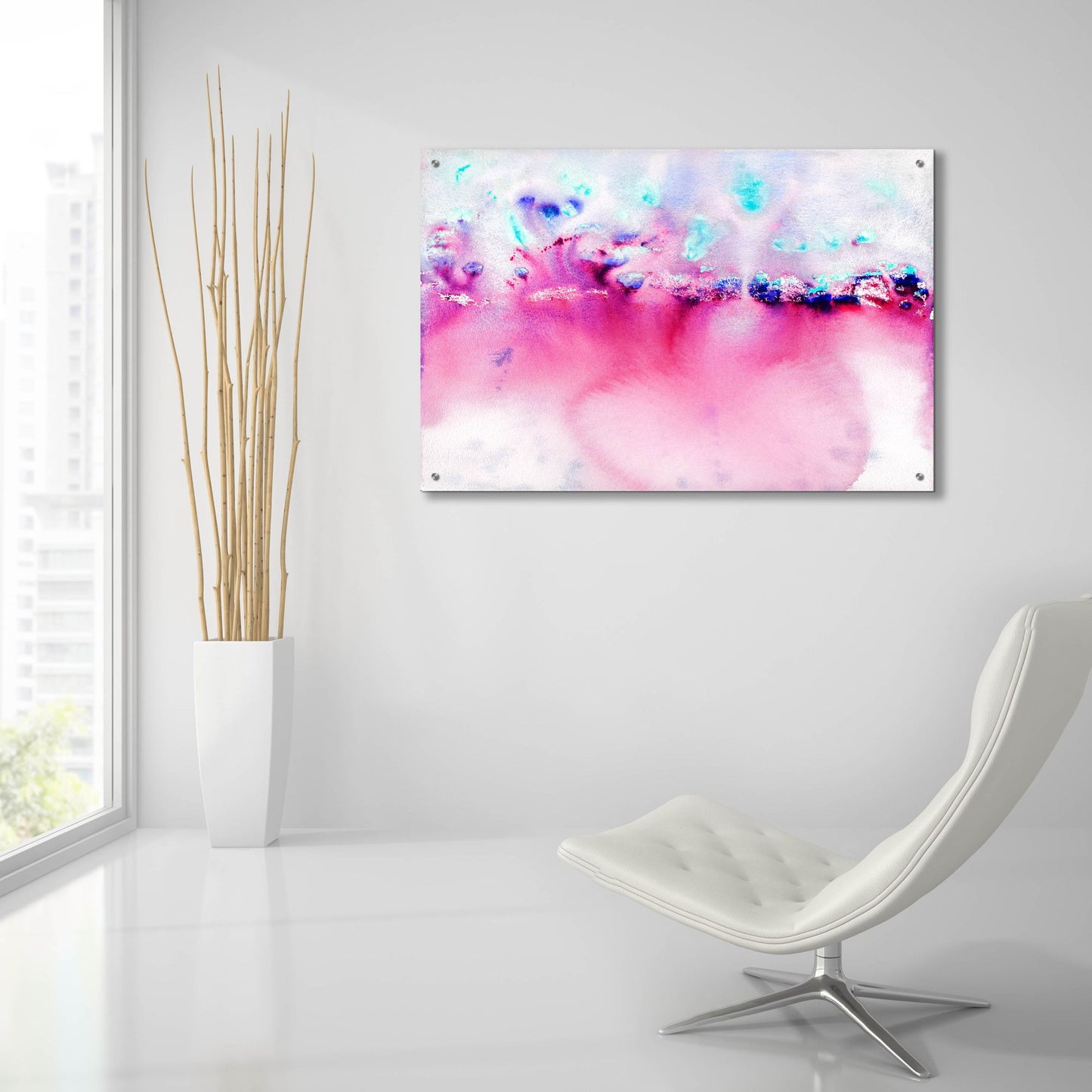 Epic Art 'Shamaness' by Carissa Luminess, Acrylic Glass Wall Art,36x24