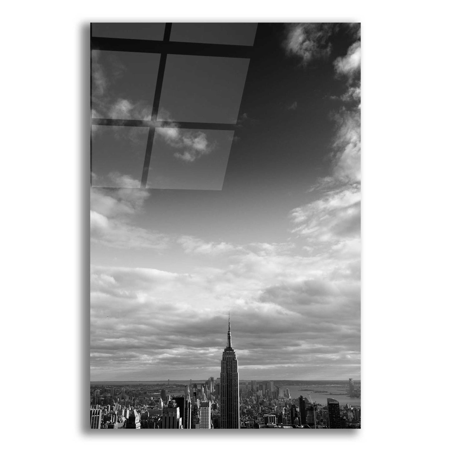 Epic Art 'NYC Manhattan Sky' by Nina Papiorek, Acrylic Glass Wall Art,12x16