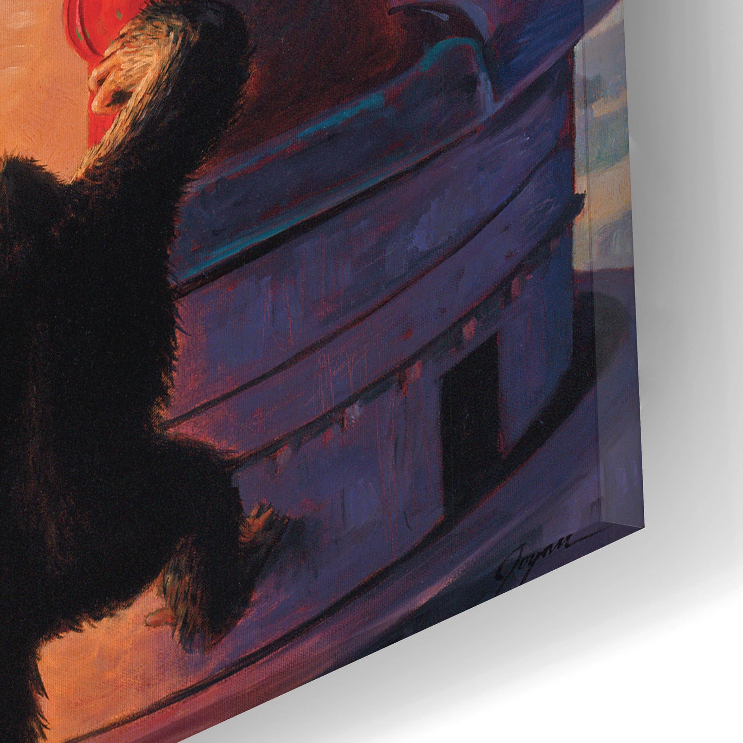 Epic Art 'Robo Kong' by Eric Joyner, Acrylic Glass Wall Art,12x24