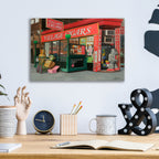 Epic Art 'The Connoisseurs 2' by Eric Joyner, Acrylic Glass Wall Art,16x12