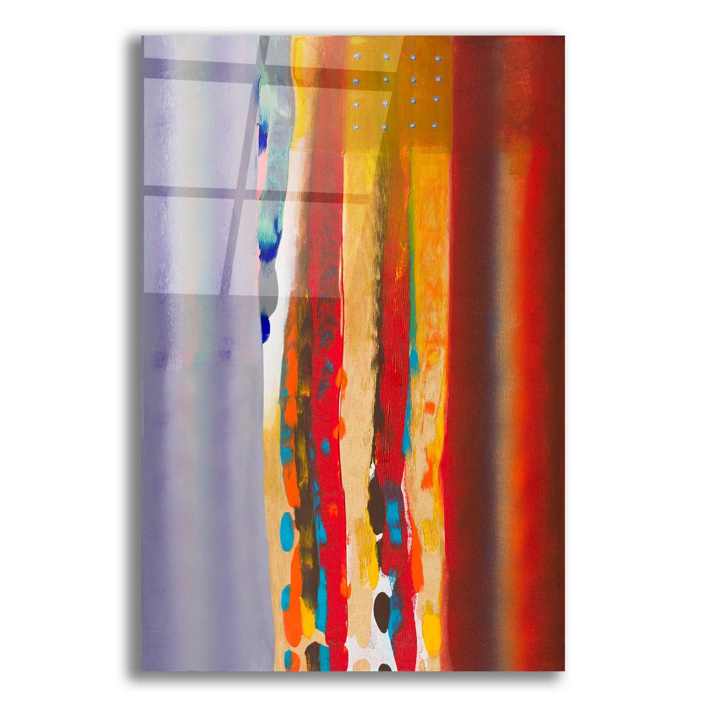 Epic Art 'Color Storm Silhouette' by Hooshang Khorasani, Acrylic Glass Wall Art