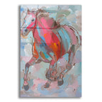 Epic Art 'Red Runner' by Hooshang Khorasani, Acrylic Glass Wall Art