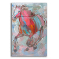 Epic Art 'Red Runner' by Hooshang Khorasani, Acrylic Glass Wall Art