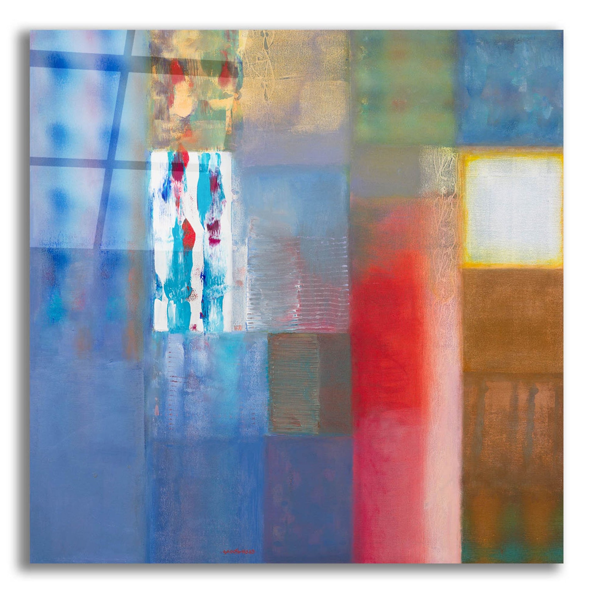 Epic Art 'Calm after the Storm' by Hooshang Khorasani, Acrylic Glass Wall Art,12x12