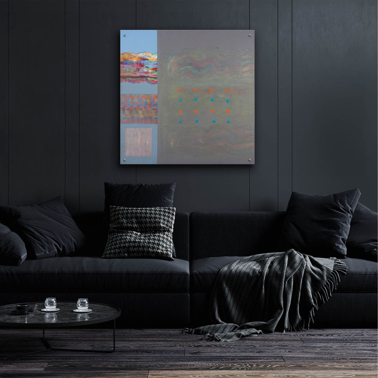 Epic Art 'Evening on the Bay' by Hooshang Khorasani, Acrylic Glass Wall Art,36x36