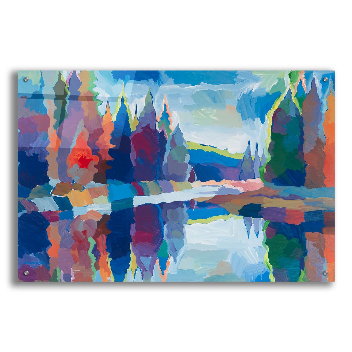 Epic Art 'Gateway to Paradise' by Hooshang Khorasani, Acrylic Glass Wall Art