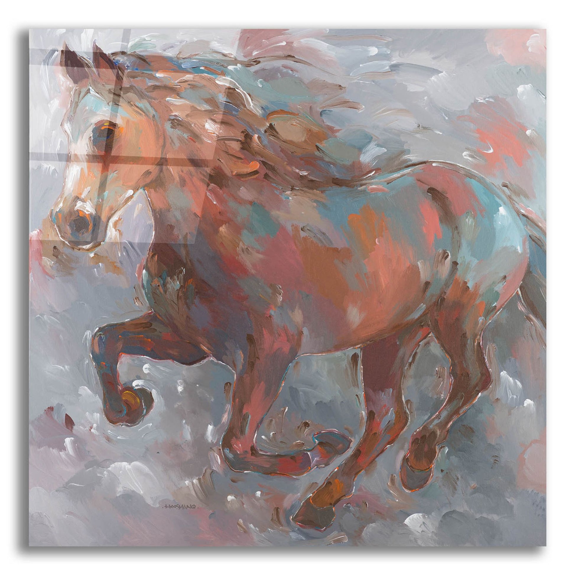 Epic Art 'Bay Runner' by Hooshang Khorasani, Acrylic Glass Wall Art,12x12