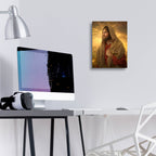 Epic Art 'Light of the World' by Howard Lyon, Acrylic Glass Wall Art,12x16