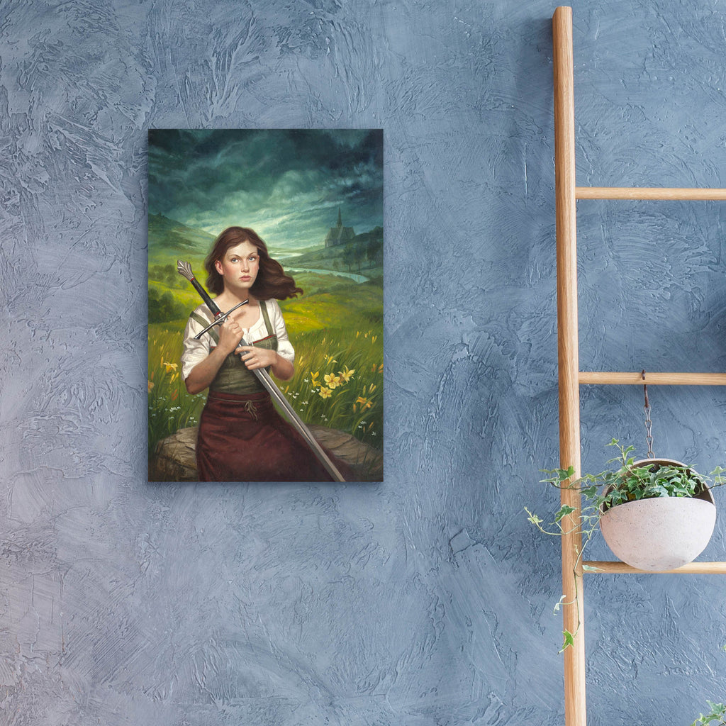 Epic Art 'Virtue' by Howard Lyon, Acrylic Glass Wall Art,16x24