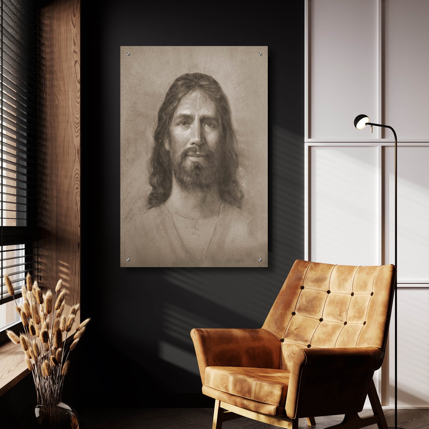 Epic Art 'Redeemer' by Howard Lyon, Acrylic Glass Wall Art,24x36