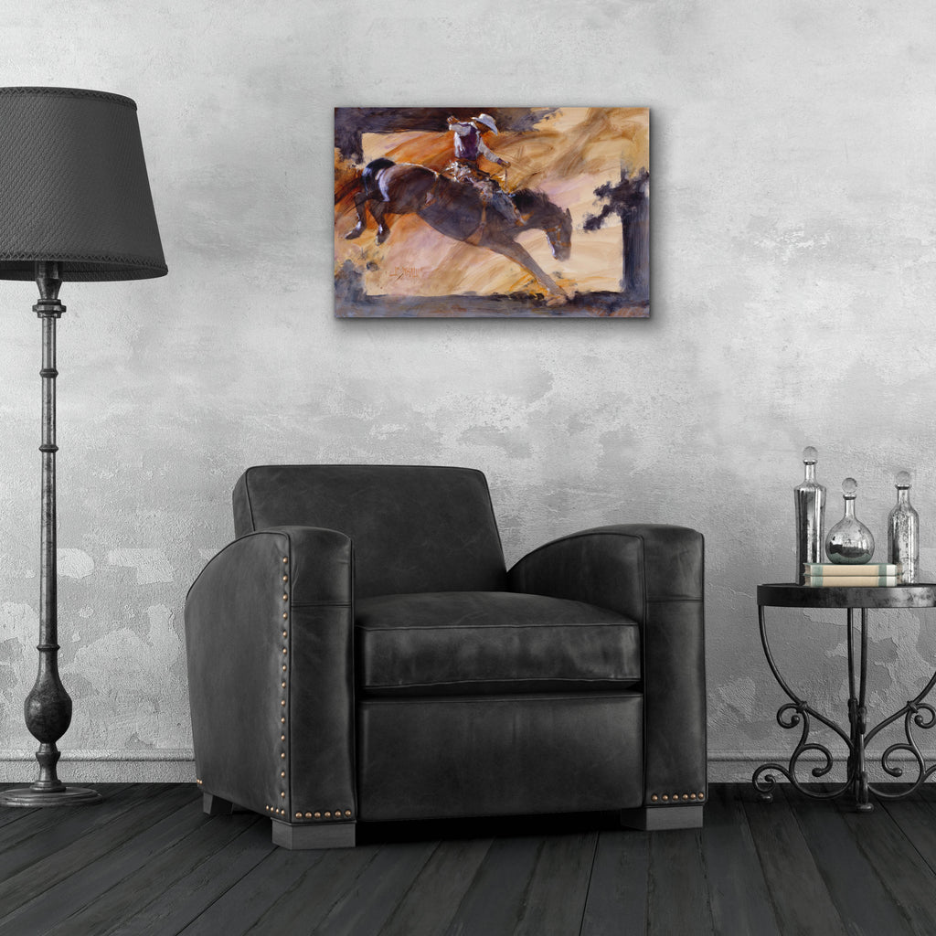 Epic Art 'Rusty' by J. E. Knauf, Acrylic Glass Wall Art,24x16