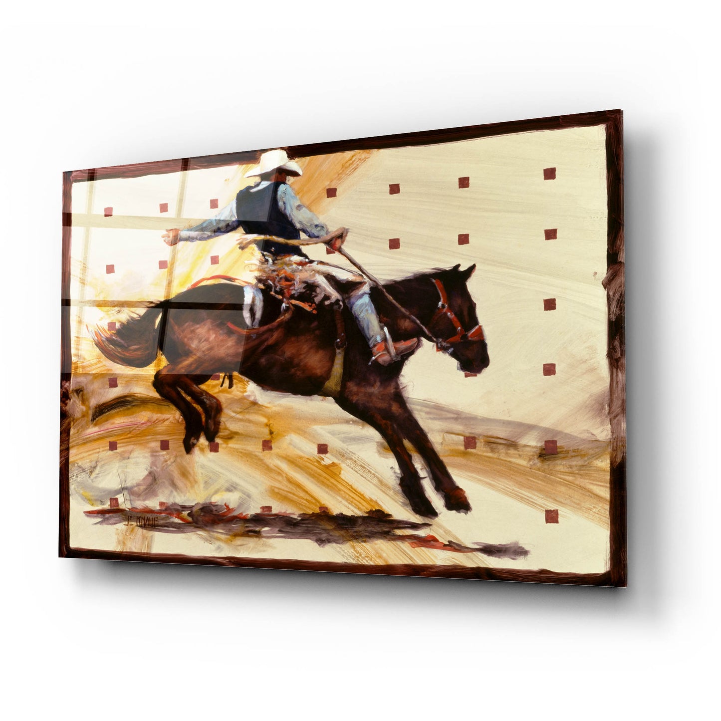 Epic Art 'Jumpin Jack' by J. E. Knauf, Acrylic Glass Wall Art,24x16